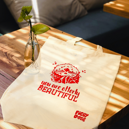 You're Otterly Beautiful Tote Bag